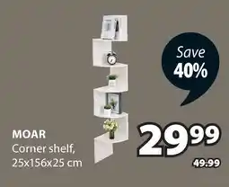 JYSK MOAR Corner shelf offer