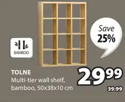 JYSK TOLNE Multi-tier wall shelf offer