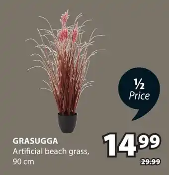 JYSK GRASUGGA Artificial beach grass offer