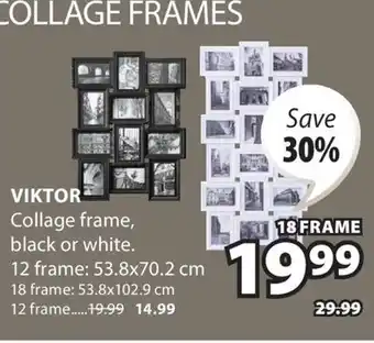 JYSK VIKTOR Collage frame offer