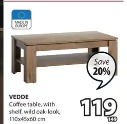 JYSK VEDDE Coffee table offer