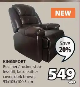 JYSK KINGSPORT Recliner offer