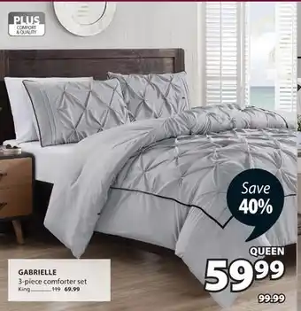 JYSK GABRIELLE 3-piece comforter set offer