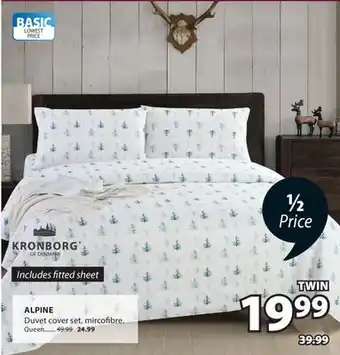 JYSK ALPINE Duvet cover set Twin offer