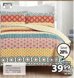 JYSK ARGOS 3-piece bedspread set offer