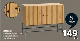 JYSK HEMDRUP Sideboard offer