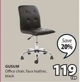 JYSK GUSUM Office Chair offer