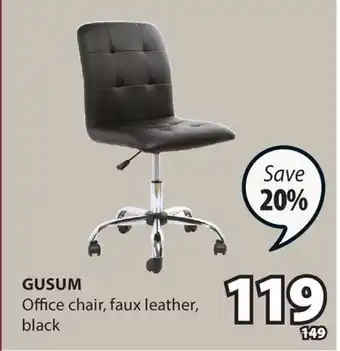 JYSK GUSUM Office Chair offer