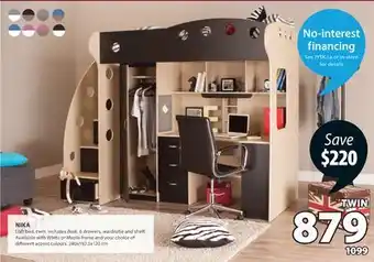 JYSK NIKA Loft bed offer