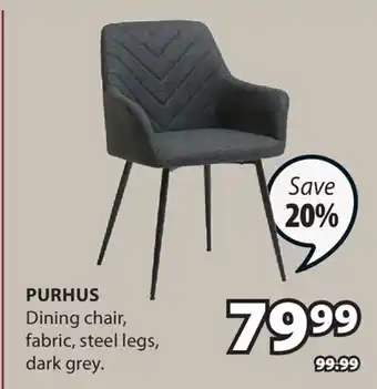 JYSK PURHUS Dining chair offer