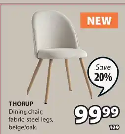 JYSK THORUP Dining chair offer