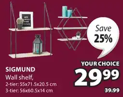 JYSK SIGMUND Wall shelf offer