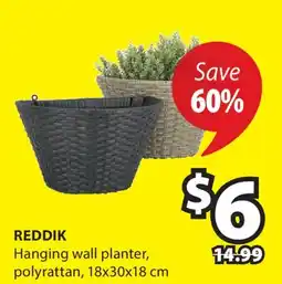 JYSK REDDIK Hanging wall planter offer