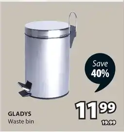 JYSK GLADYS Waste bin offer