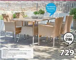 JYSK STRIB TABLE + 4 AIDT/HATTEN CHAIRS offer