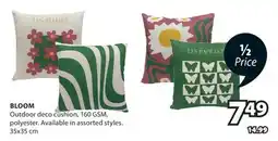 JYSK BLOOM Outdoor deco cushion, 160 GSM Polyester offer