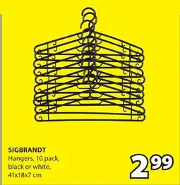 JYSK SIGBRANDT Hangers offer