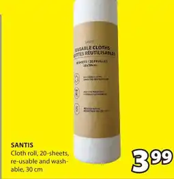 JYSK SANTIS Cloth roll offer