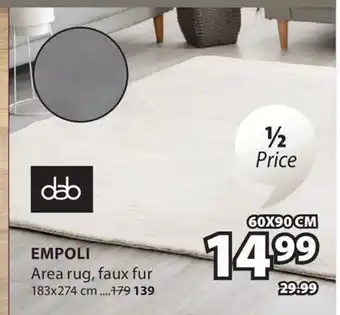 JYSK EMPOLI Area rug 60 x 90 cm offer