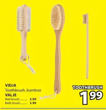 JYSK VIDJA, Toothbrush, bamboo offer