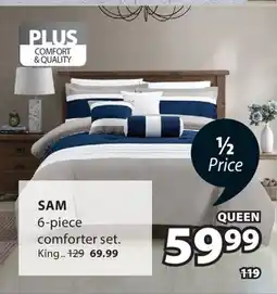 JYSK SAM 6-piece comforter set offer