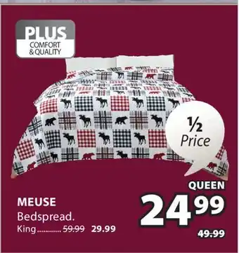 JYSK MEUSE Bedspread offer