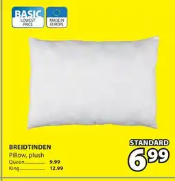 JYSK BREIDTINDEN Pillow, plush offer