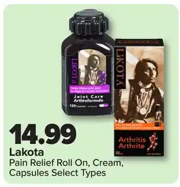 RxHealthMed Lakota Pain Relief Roll On, Cream, Capsules offer