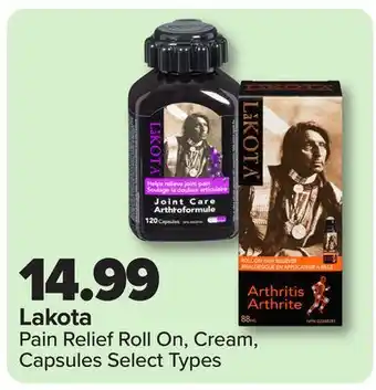 RxHealthMed Lakota Pain Relief Roll On, Cream, Capsules offer