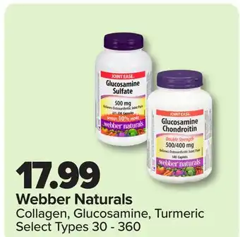 RxHealthMed Webber Naturals Collagen, Glucosamine, Turmeric offer