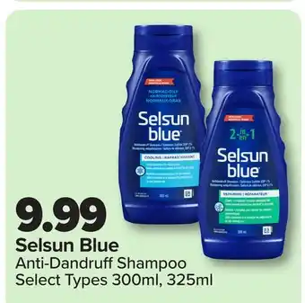 RxHealthMed Selsun Blue Anti-Dandruff Shampoo offer