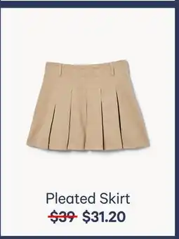 Joe Fresh Pleated Skirt offer