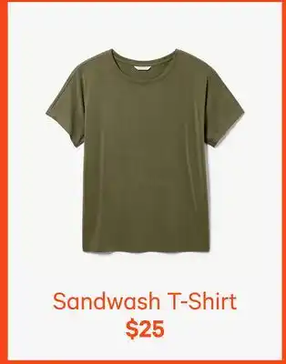 Joe Fresh Sandwash T-Shirt offer