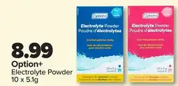 RxHealthMed Option + Electrolyte Powder offer