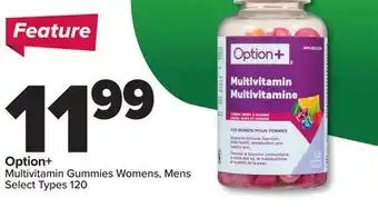 RxHealthMed Option + Multivitamin Gummies Womens, Mens offer