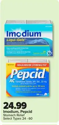 RxHealthMed Imodium, Pepcid Stomach Relief offer