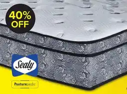 Leon's Sealy PosturepedicÂ Correct Comfort II Medium Eurotop Full Mattress offer