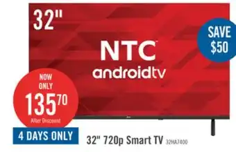 The Brick NTC 32 FHD LED 60Hz Smart Android TV (32HA7400) offer