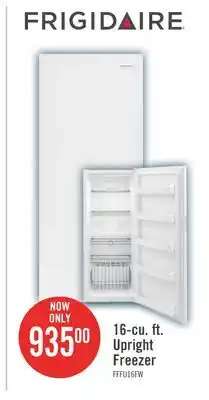 The Brick Frigidaire 16 Cu. Ft. Upright Freezer - FFFU16F2VW offer