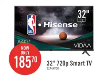 The Brick HISENSE 32 720p HD Full Array LCD 60Hz VIDAA TV (32A4KV) offer