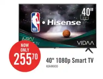 The Brick HISENSE 40 1080p HD Full Array LCD 60Hz VIDAA Smart TV (40A4KV) offer