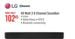 The Brick LG 2.0 CH Bluetooth Dolby Atmos DTS:X Soundbar (SK1.ACANLLK) offer