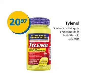 Accès pharma Tylenol Arthritis pain offer