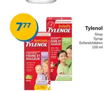 Accès pharma Tylenol Syrup offer