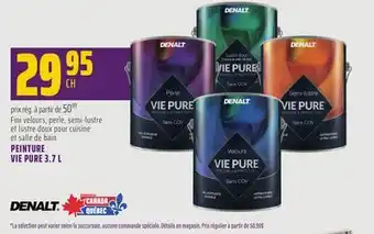 Gagnon - La Grande Quincaillerie PEINTURE VIE PURE 3.7 L DENALT offer