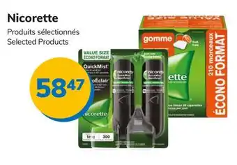 Accès pharma Nicorette offer