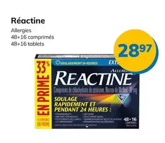 Accès pharma Réactine Allergies offer