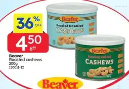 Rossy Beaver Roasted cashews offer