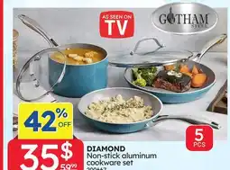 Rossy DIAMOND Non-stick aluminum cookware set offer