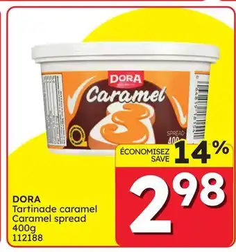 Rossy DORA Caramel spread offer